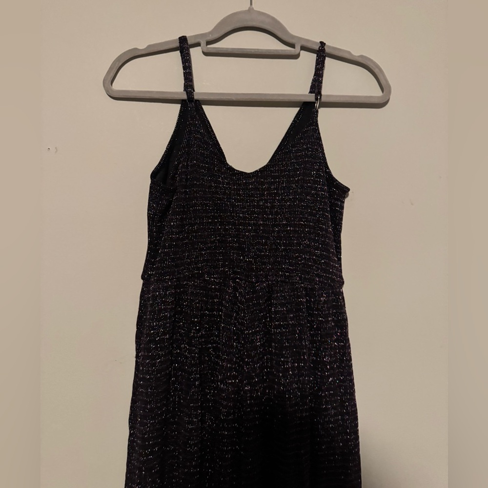GUC Wild Fable Multicolor Metallic Sleeveless Jumpsuit - Picture 9 of 12